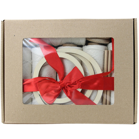 Duży zestaw do makramy dla początkujących