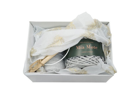 Zestaw do makramy compact basalt grit