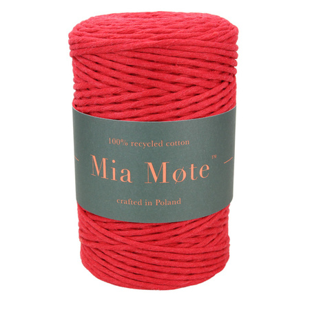 Mia Mote™ Classic Line Sznurek bawełniany skręcany do makramy 3mm krokoit