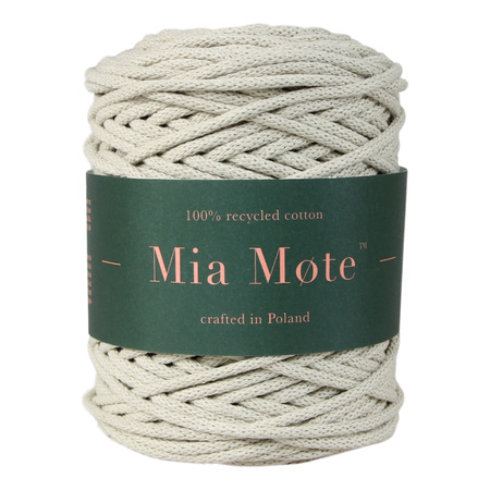 Mia Mote™ Thinny Line sznurek bawełniany 3mm flaxy river stone