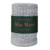 Mia Mote™ Classic Line Sznurek bawełniany skręcany do makramy 3mm basalt grit
