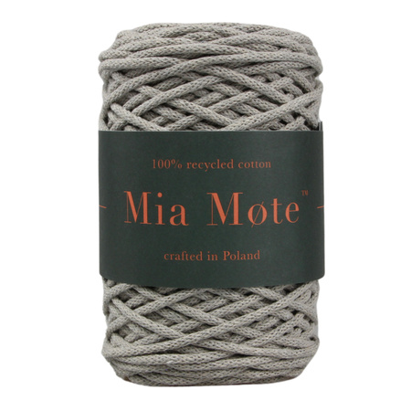 Mia Mote™ Thinny Line sznurek bawełniany 3mm flaxy river stone