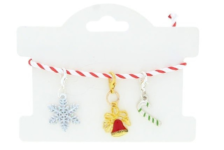 Zestaw Zawieszek Świątecznych Charms z Motywem Świątecznym