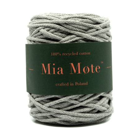 Mia Mote™ Thinny Line sznurek bawełniany 3mm basalt grit