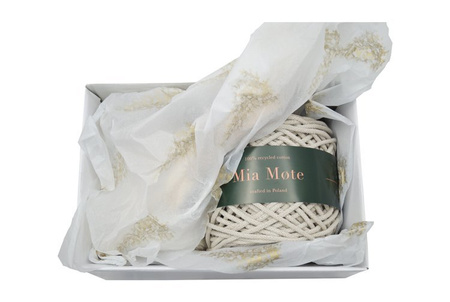 Zestaw do makramy compact ivory